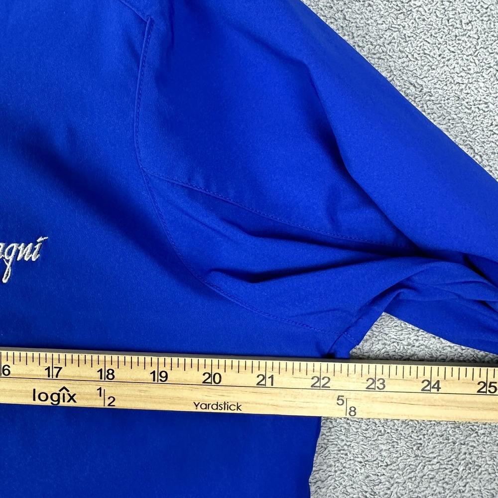 Zero Restriction Tour Series Jacket Men M Blue 1/2 Zip Pullover Windbreaker READ - Picture 11 of 13